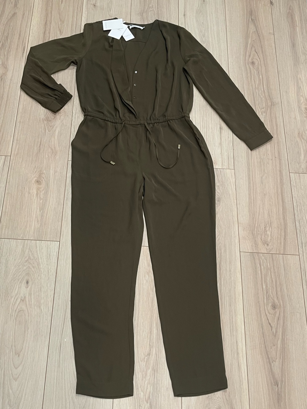 NWT Olive Green Women's Jumpsuit